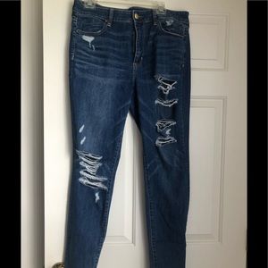 American Eagle Outfitters Jeans - American Eagle Super Stretch X Distressed Jegging American Eagle Outfitters Jeans - American Eagle Super Stretch X Distressed Jegging
